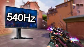 540Hz Monitor is Here [upl. by Lesab]