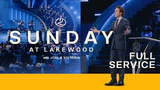 Joel Osteen  Lakewood Church Service  You’re Being Talked About [upl. by Ayhdnas]