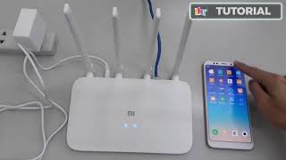 Xiaomi Mi Router 4A Giga Version  tutorial and HOW TO SETUP [upl. by Petrina]