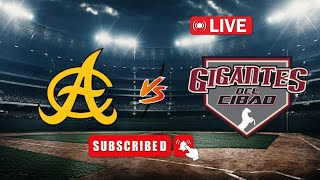 Águilas Cibaeñas vs Gigantes del Cibao Béisbol en Vivo  400 AM Martes 26 Nov 2024 [upl. by Tengdin165]