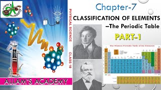 Classification of Elements  The Periodic Table 10th Chemistry Part1 [upl. by Heringer26]