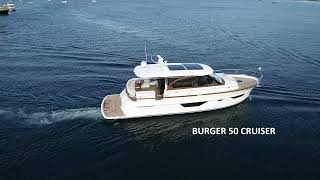 Burger Boat Company Burger 50 Cruiser  Walkthrough [upl. by Nosyaj]