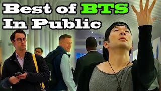 DANCING KPOP IN PUBLIC COMPILATION  BEST OF BTS by QPark [upl. by Ilarrold725]