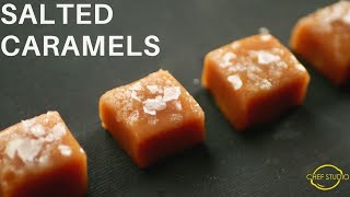 Homemade Salted Caramels  Chef Studio Basics [upl. by Arerrac]