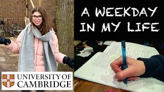 TYPICAL WEEKDAY AT CAMBRIDGE UNI [upl. by Cirdnek]