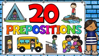 PREPOSICIONES DE LUGAR EN INGLES  PREPOSITIONS OF PLACE [upl. by Darby258]