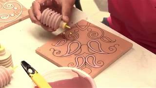 How Talavera Tile Are Crafted By Hand [upl. by Oirad]