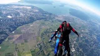 Skydiving POV at Skydive Snohomish [upl. by Ian324]