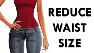 How To Reduce Waist Size FAST Low Impact  Waist Tightening Workout [upl. by Adirahs583]