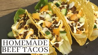 HOMEMADE BEEF TACOS  Super Sarap Talaga   Pinoy Style Taco Recipes [upl. by Clemence795]