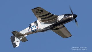 P51 Mustang  SPECTACULAR SOUND No Announcer [upl. by Noryk]