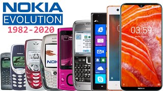 All Nokia Mobiles Evolution From First to Last 1982  2020 [upl. by Ybot]