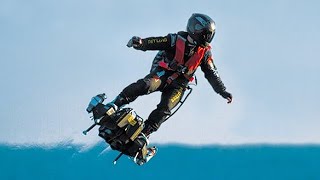 Zapata Flyboard Air  Worlds First Jet Hoverboard [upl. by Bruis]