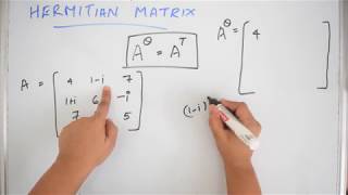 Hermitian Matrix  Linear Algebra  Very easy [upl. by Lorraine711]