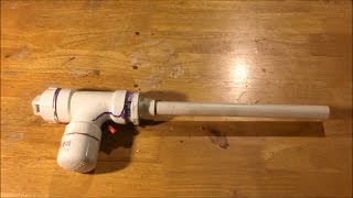 Mini Potato Launcher  How to make it [upl. by Conlen]