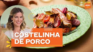 Costela de porco assada no forno com vinho e geleia de damasco  Rita Lobo  Cozinha Prática [upl. by Ahsinoj703]