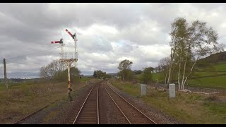 A Train Drivers Cab view of the Settle and Carlisle Route Part 1 of 3 Keighley to Ribblehead [upl. by Lindley]