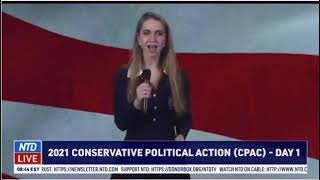 National Anthem performed at CPAC 2021 [upl. by Dirgni887]