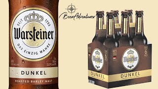 Warsteiner Premium Dunkel  Beer Review [upl. by Dnalro746]