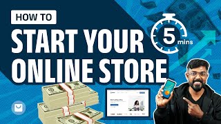 How to Start an Online Store in Under 5 Minutes Step by Step Tutorial  Dukaan  MyDukaan [upl. by Jenette]