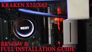 NZXT Kraken X52 Review and Full Installation Guide [upl. by Acirt]