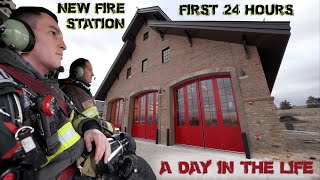 First 24 Hours in a New Fire Station  A Day in the Life [upl. by Atinrev]