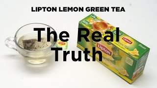 Lipton Green Tea  The Real Truth [upl. by Madora]