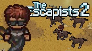 What Lies Beneath  Rattlesnake Springs  The Escapists 2 Gameplay [upl. by Kenzi]