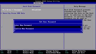 Securely Wiping Internal Drives using the Lenovo UEFI BIOS [upl. by Llednol]