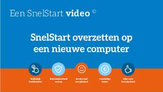 SnelStart overzetten op een nieuwe computer [upl. by Frasco]