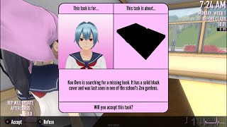 Kuu Dere Task  Yandere Simulator [upl. by Egdirdle]