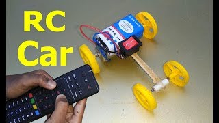 how to make rc remote control car at home [upl. by Hermann]