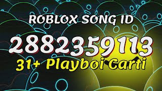 31 Playboi Carti Roblox Song IDsCodes [upl. by Gable957]