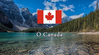 National Anthem of Canada  O Canada  PRE 2018 LYRICS [upl. by Rehptsirhc786]