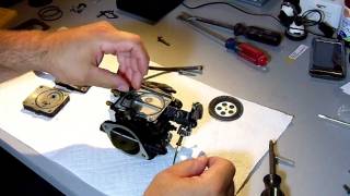 How to rebuild a PWC Mikuni Keihin Carburetor Part 2 [upl. by Eirruc]