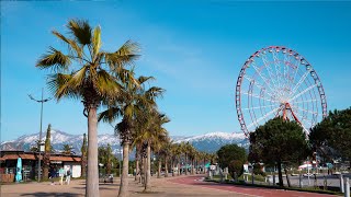 Batumi Georgia Walking Tour 2022 🇬🇪 [upl. by Newmark945]