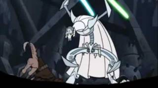 General Grievous vs Jedi Full scene [upl. by Donelle]