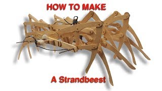 How to build a Strandbeest [upl. by Cross]