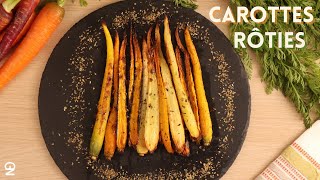 Recette de carottes rôties au four 🥕 Neargrub [upl. by Aivull223]