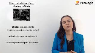 Psicología Objeto y método W Wundt 29042019 [upl. by Spratt329]