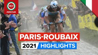 ParigiRoubaix 2021  Highlights [upl. by Tad]