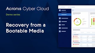 Recovery from a Bootable Media  Acronis Cyber Backup Cloud  Acronis Cyber Cloud Demo Series [upl. by Jobe]