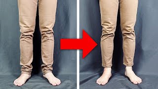 HOW TO HEM PANTS  Shorten Pants Without Sewing Machine [upl. by Corette733]