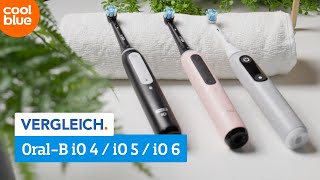 OralB iO 4 iO 5 iO 6 Zahnbürsten  Vergleich [upl. by Auhesoj341]