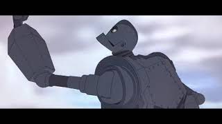 The Iron Giant Movie CLIP  You Can Fly 1999 HD Greek [upl. by Brandtr]