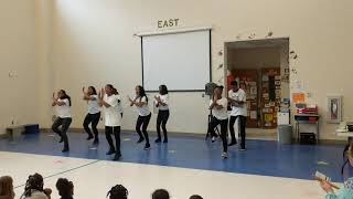 EastSide Stepteam performance at Morehead Elementary School 4122019 [upl. by Niro432]