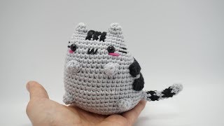 Gato kawaii amigurumi tutorial [upl. by Jake]