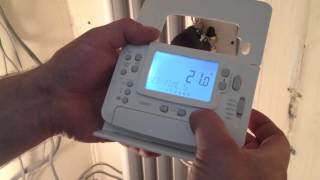 Worchester Boiler Honeywell Timer Instructions [upl. by Vasyuta]