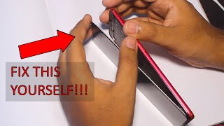 How to Glue Smartphone SCREEN that Fell off back on Frame EASY FIX [upl. by Delos]