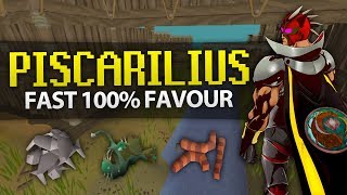 100 Piscarilius Favour Guide OSRS [upl. by Elleirua]